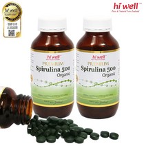 뉴질랜드 하이웰 프리미엄 스피루리나 500mg 500정 2개, 뉴질랜드 프로폴리스 치약(품절시대체), 500정 - 2개
