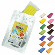 (쪼물락비누)100g (은박지퍼백 14색 택1)-DFJ, 흰색