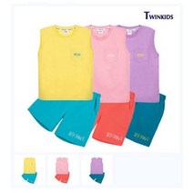 픽스키즈 트윈키즈 TAHT9Q02 민소매 포켓 상하세트 3컬러 택1 뉴코아괴정점