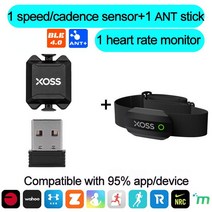 즈위프트 센서 XOSS-심박수 센서 블루투스 4.0 ANT 무선 심박수 모니터 방수 듀얼 모드 케이던스, 05 Mode 5