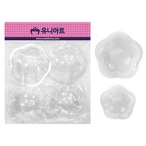 유니아트 U 3000 꽃반구(중 소) 반구 투명반구 반구만들기 꽃반구, 소