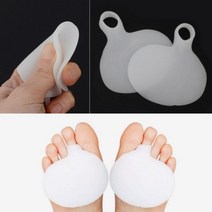 뉴리웹 2P 실리콘 앞꿈치패드 구두패드 쿠션밴드 티눈방지패드