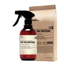 나노텍 타이어 보호광택제 자동차 타이어드레싱 갈라짐 방지제 (수입차 OK) 520ml, 1개