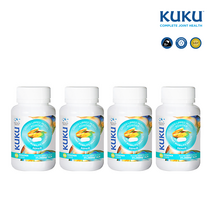 쿠쿠 뉴질랜드초록홍합 20250mg 60캡슐 초록입홍합 분말 green lipped mussel, 20250mg 60캡슐 4통, 20250mg 60캡슐 4통
