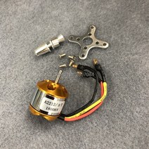RC모터 부품 1pcs A2212 브러시리스 모터 930KV 1000/1400/1800/2200/2700KV RC 항공기 비행기 용 멀티 콥터 아웃 러너, [02] KV1000