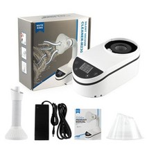 집진기 230W 강력한 손톱 먼지 수집기 360 ° 회전 덕트 스마트 터치 스크린 진공 활성탄 필터 포함, EU PLUG(220-240V)+without pen