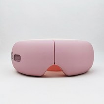 눈 마사지기 눈안마기 스마트 에어백 진동 전기 아이 케어 마사지 악기 뜨거운 압축 지원, 분홍색