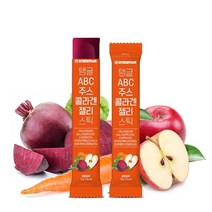 참앤들황토농원 (실속포장)탱글 콜라겐 ABC젤리스틱 20g 100포 실속포장, 석류30포+체리40포+ABC30포