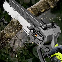 충전식전기톱 기계 나무 체인 엔진 소형 미니, 6인치 79999800mhA SET 2