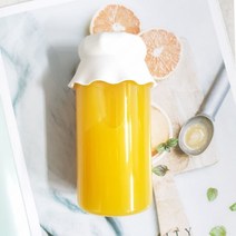 페트병 (주름이중마개)일자페트 250ml 1개, 연두