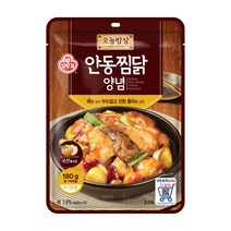 (실온)[오뚜기]오늘밥상 안동찜닭양념180g, 20개, 180g