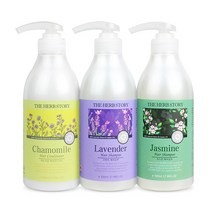 더허브스토리 아로마 허브 샴푸 린스 컨디셔너 5종, 캐모마일 컨디셔너 500ml