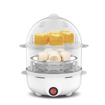맥반석계란기계 계란굽는기계 계란삶기 달걀삶는 구운계란 만들기 기계 multi function egg steamer electric egg cooker 옥수수 우유 찐 주방 요리, 하얀, 유럽 ​​연합
