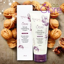 [오일리아]오브레 스크럽폼클린징 140ml/ 60ml 쉐어버터핸드크림 1개 증정(주문건당 핸드크림 1개)