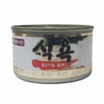 사료토핑용 애견통조림 리얼고기 5개 입맛회복 강아지생일상 허약체질 영양간식 강쥐, 닭고기살+소고기