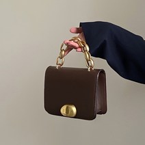 연이랜드 금장 체인 핸드백 미니백 토트백