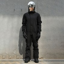 점프수트 보드복 남자 여자 신제품 원피스 스키 점프 슈트 남녀 공용 야외 스포츠 스노우 바람막이 방수 통기성 스키복 겨울, 01 Men - Black