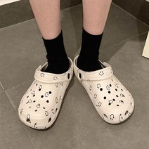 곰돌이샵 여성 스마일 아쿠아 슬리퍼 샌들 슬리퍼 아쿠아 슈즈 물놀이 슬리퍼