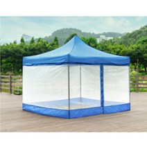 스위트리온 캐노피천막 전용 모기장 캠핑 그늘막 테라스 야외 포장마차, 3m x 3m / 12M, 베이지