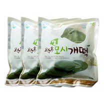 생 모시 개떡 400g x 3팩 1.2kg 30개