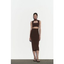 독일 자라 ZARA 컷아웃 니트 드레스 156643