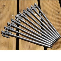 글램핑 캠핑장 타프설치 스텐 합금팩 5개 여름휴가