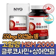 고함량 팔팔 JOINT 엠에스엠 글루코사민 1통 조인트 관절엔 MSM 2000 관절영양제 식이유황 관절 상어연골