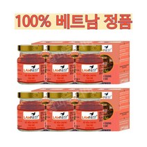 [베트남 항송] 알파코리아 천연제비집음료 연와주스 버드네스트음료 70ml 6병 세트, 기본