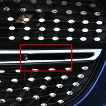 벤츠마크 자동차 앞 범퍼 그릴 배지 엠블럼 다이아몬드 메르세데스 벤츠 AMG 미니 로고 B C E 클래스 W176, 01 Sliver Word