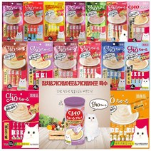 이나바 챠우츄르 대용량 고양이 마약간식 특가+에코웰빙 닭가슴살 증정, 1개, 가다랑어+가다랑어포 4sc-75 6개,웰빙닭가슴살 증