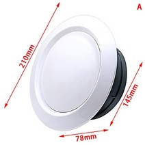 덕트 닥트 자재 외벽 에어 벤트 그릴 플라스틱 라운드 에어 배기 벤트 그릴 환기, 에이4