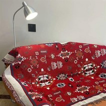 아웃도어 블랭킷 피크닉 블랭킷 식탁보 캠핑 블랭킷 비치 보헤미안 텐트 피크닉 매트 소파 블랭킷, 9명180340cm3.4KG, 07.실담요-아즈레드B