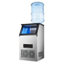 230W 상업용 제빙기 110v/220v 가정용 우유 차 커피 숍 자동 60KG, [01] SK-30F220V50HZ, [01] CN, 01 SK-30F220V50HZ_01 CN