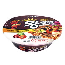 출출할때 팔도 짬뽕왕뚜껑 110g 컵라면 용기면 사무실 회사 학생 학원 학생 직장 간식 식사대용 간편식, 단품