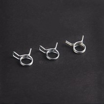 파이프글램프 사용자 정의 50pcs m6-m23 연료 라인 호스 튜빙 스프링 클립 용, m18
