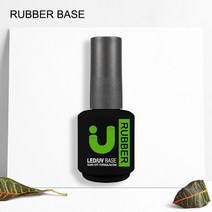 고무 베이스 및 탑 코트 젤 매니큐어 UV 반영구 베이스 젤 바니시 매트 탑 네일 프라이머 젤락, 01 rubber base
