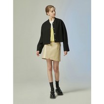 씨씨콜렉트 레터링 부클 자수 점퍼 BK C231MSJ003