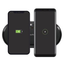 엑토 듀얼 코일 10W 멀티 고속 무선 충전 패드 MTA-17, 1개