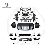 벤츠트럭부품 파츠 For2021-2022 Benz W213 E-class facelift E63S AMG 1:1 자동차 범퍼 후드 펜더 트럭 바, 01 1 set, 01 1 set