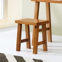 그로잉퍼니쳐 A라인/모던/심플 소나무원목 의자/스툴, A라인 1인의자(샤벨)