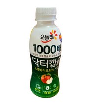 요플레 닥터캡슐 1000배 사과 요구르트 130ml x 3개