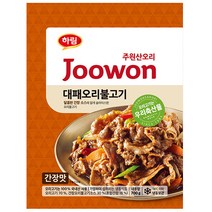 주원산오리 대패오리불고기(간장맛) 700gX1팩 오리주물럭, 1개, 700g