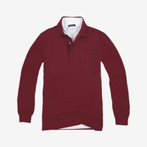 무지티센터 긴팔 면 30수 포켓베이직 카라 티셔츠 국내생산 남자 여자 공용 S-3XL 16color