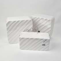 핸드타올 케이스 키친타올 페이퍼타올 벽걸이 웨이브 디스펜서 함 식당 업소용 가정용, 화이트