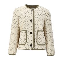 [써스데이아일랜드] 패턴 코듀로이 점퍼 T226MJP135