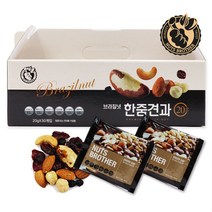 너츠브라더 너츠브라더 하루 한줌견과 [3종] 30봉/50봉/100봉, 브라질넛 하루 한줌견과 박스 [100봉]