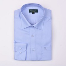 [카운테스마라셔츠]양말증정CDCV1C2102B0 구김없는 면혼장 도비짜임 일반핏셔츠