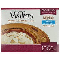 창조 성찬전병 성찬떡 성례용전병 세례 무교병, 100개1줄