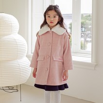 키즈톡톡 맨디 체크 코트 (7-13호) 어린이 여아 키즈 유아 아동 신학기 교복 봄 졸업 학교 유치원