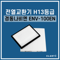 경동나비엔 ENV-100EN 전열교환기 헤파필터, 세트구성(헤파필터1EA+프리필터2EA)